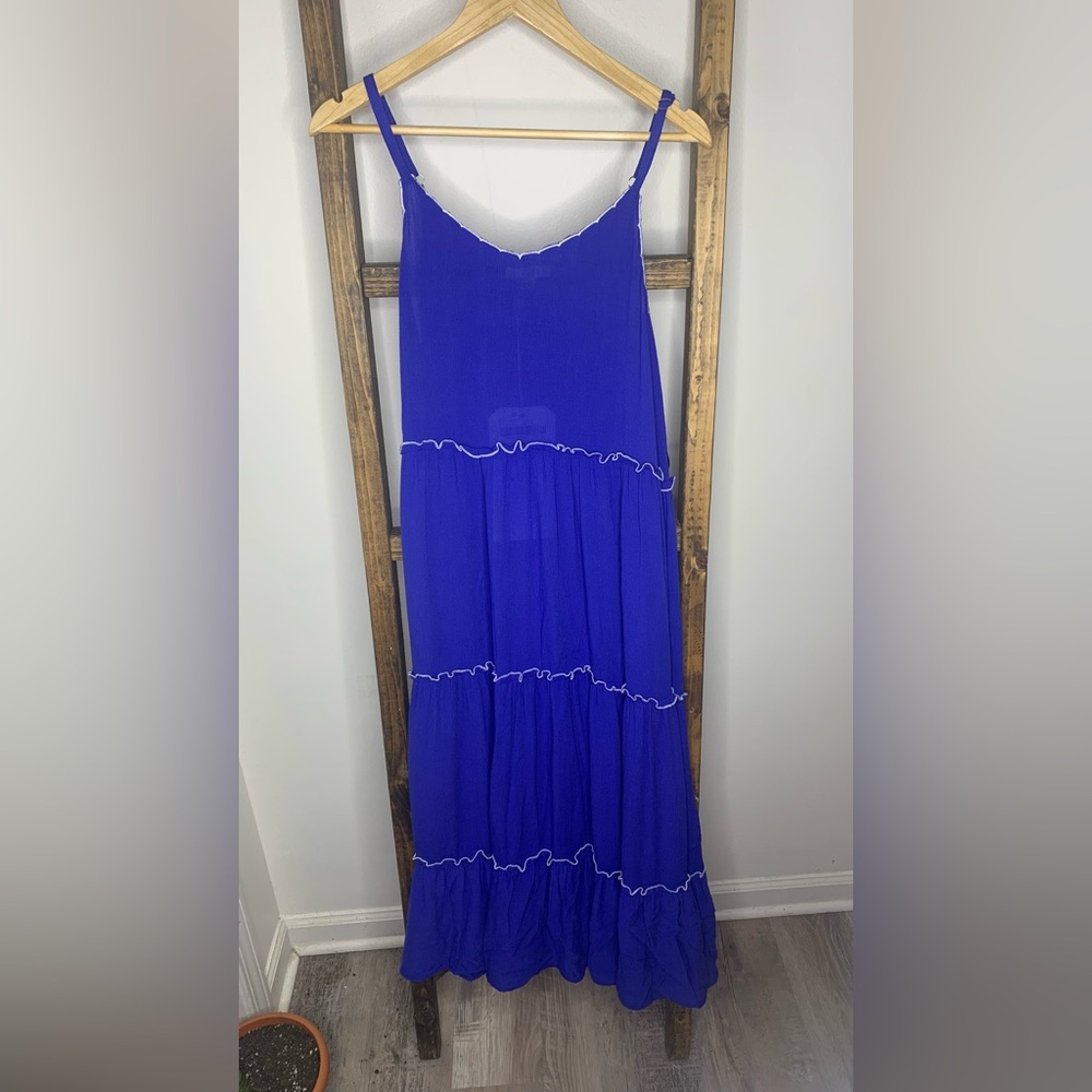 Easel Los Angeles Tiered Maxi Dress